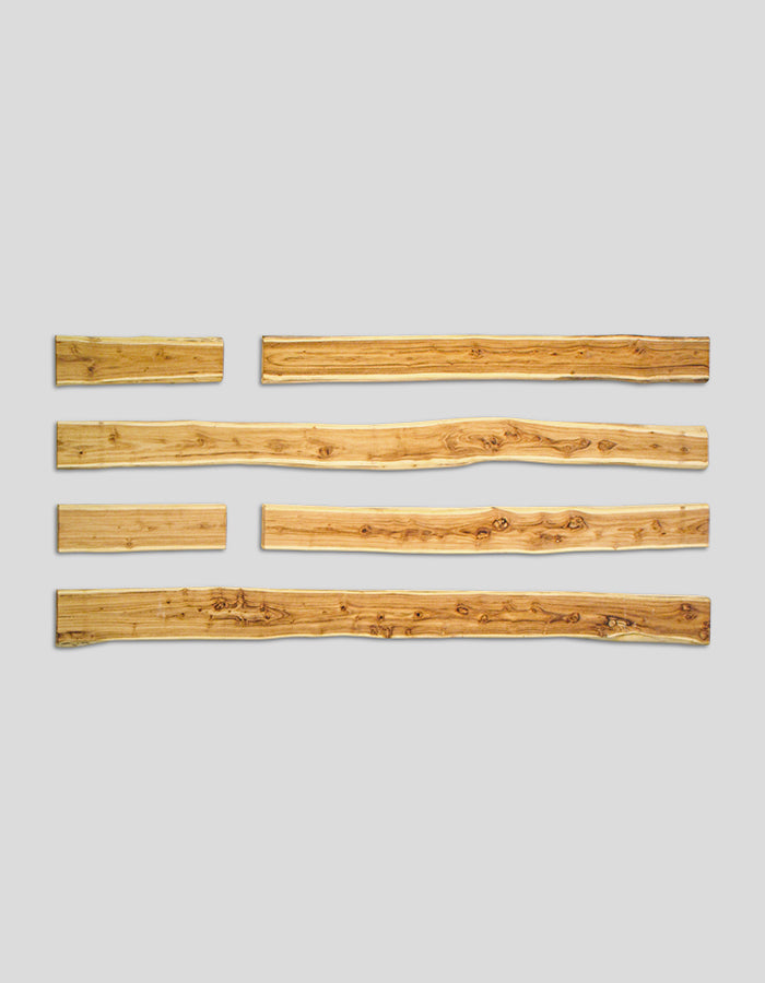 Bonanza hekwerkrail (ongefreesd) ruw gemaakt van robiniahout