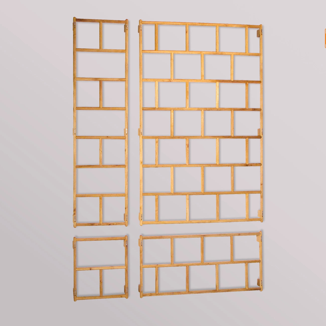 Robinia-Pro wandtrellis klassiek