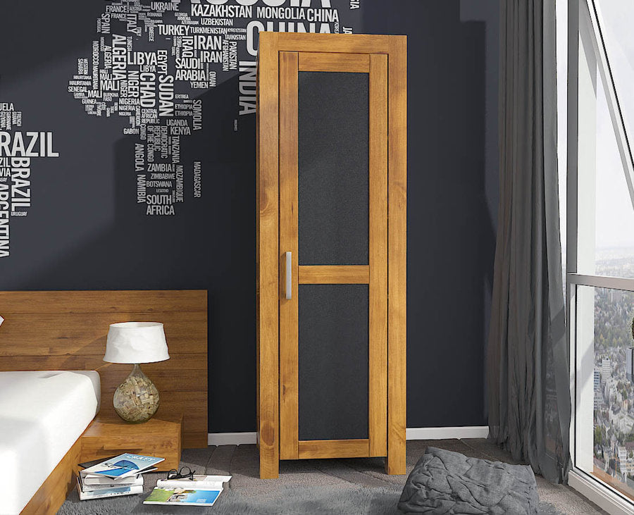 NATURA LEATHER kledingkast berkenhout leer – Stijlvol design voor uw huis