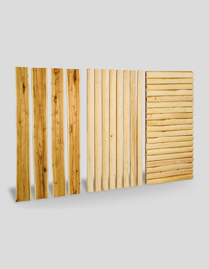 Schwartenbretter, Schwarten, Blockhausbretter