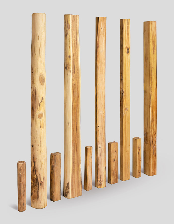 Stelen, Stützwände, Poller