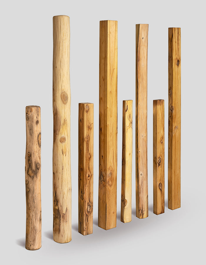 Stelzen, Rammpfähle, Unterzüge