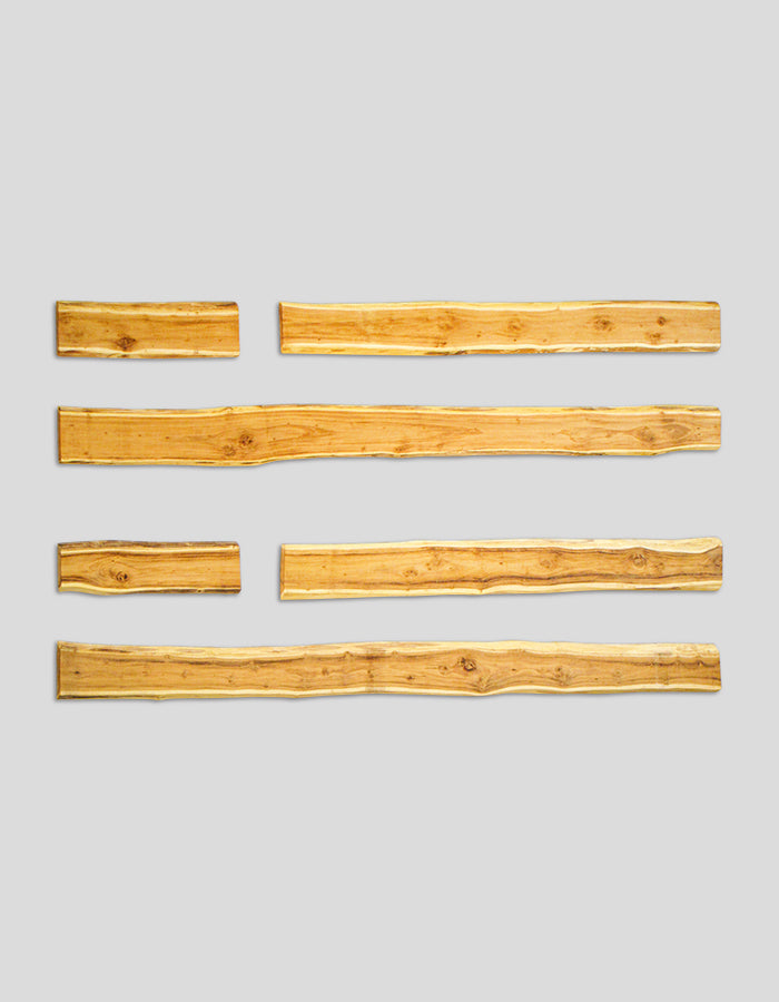 Bonanza planken (zonder rand) geschuurd uit robiniahout