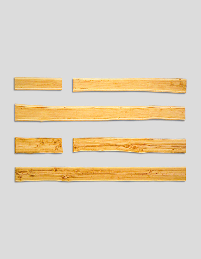 Bonanza planken (zonder randen) geschaafd uit robiniahout