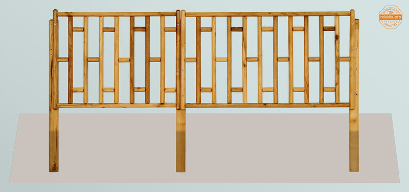 robinia-pro « STABZAUN »-schuttingpaneel