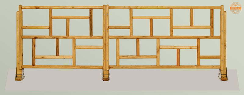 robinia-pro « GITTERZAUN japanese »-schuttingpaneel
