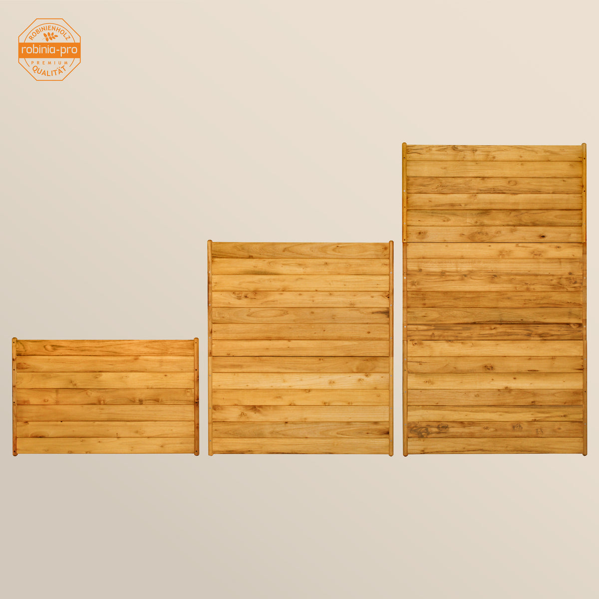 robinia-pro privacyschutting van hout, paneel
