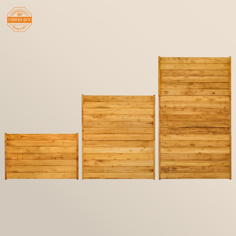 robinia-pro privacyschutting van hout, paneel
