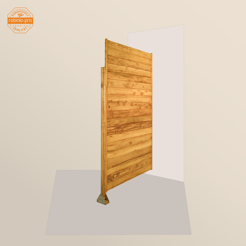 robinia-pro privacyschutting van hout, paneel