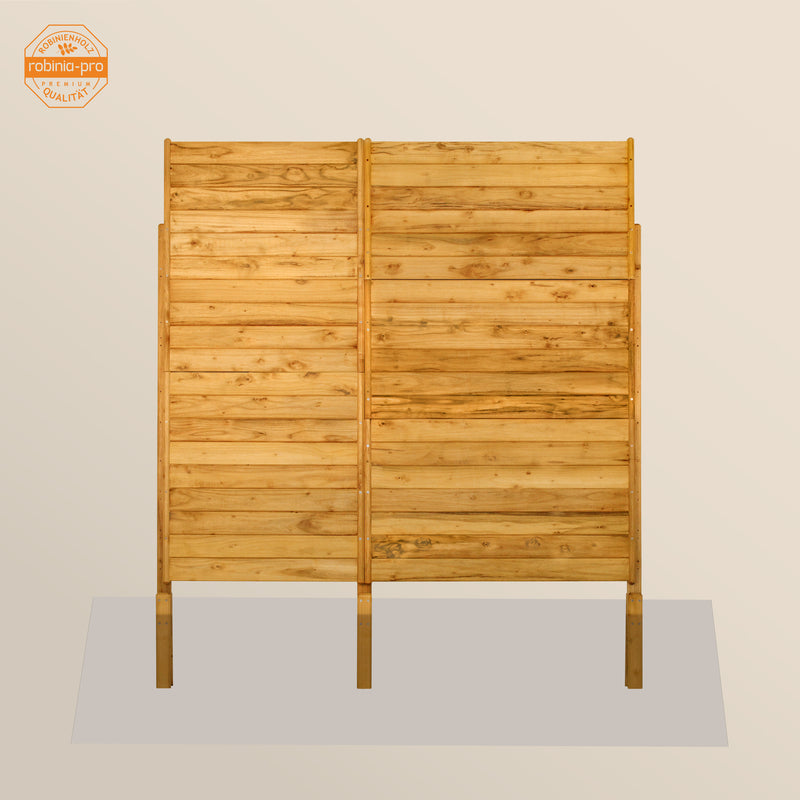 robinia-pro privacyschutting van hout, paneel