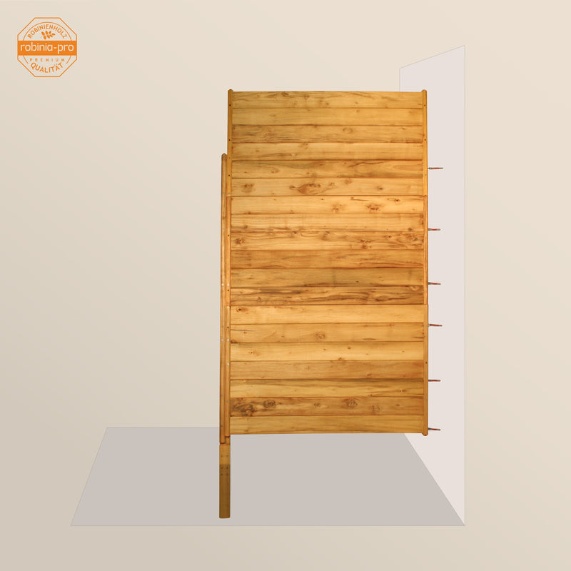 robinia-pro privacyschutting van hout, paneel