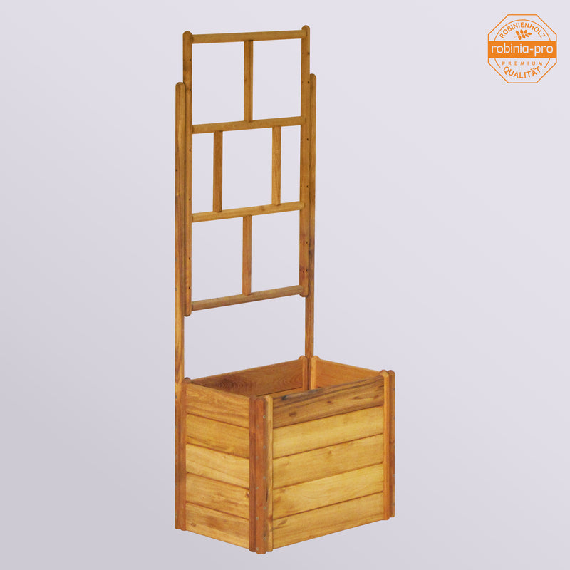 Robinia-Pro verhoogd plantenbed met klimrek, klassiek