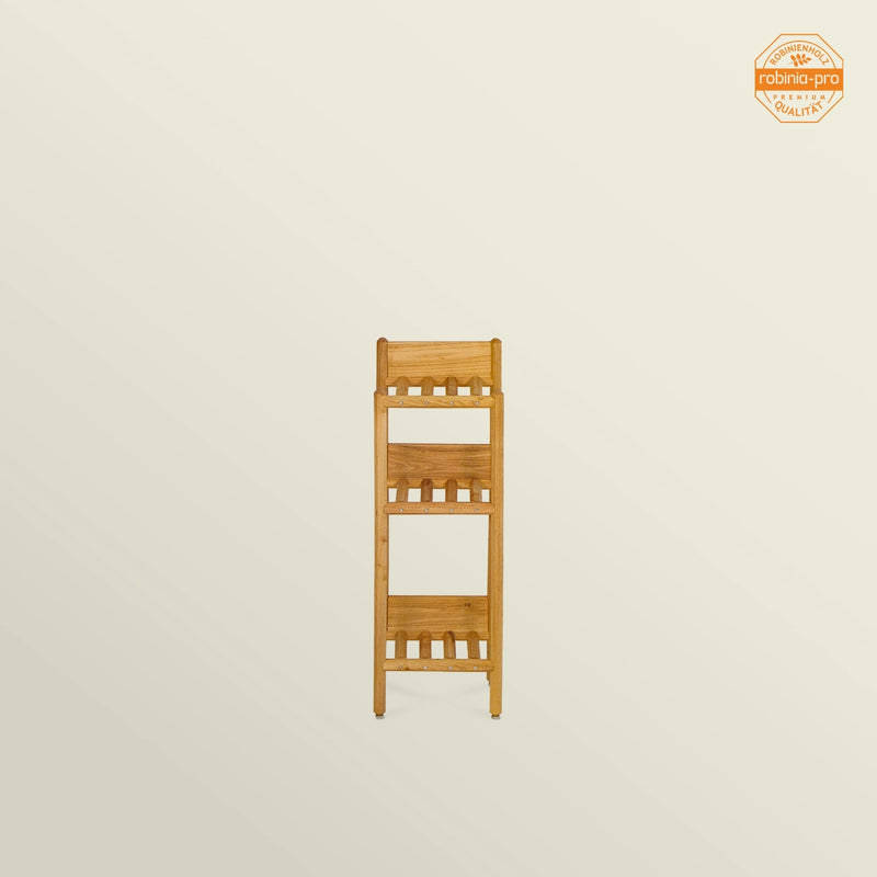 robinia-pro BLUMENREGAL klassisch aus Massivholz