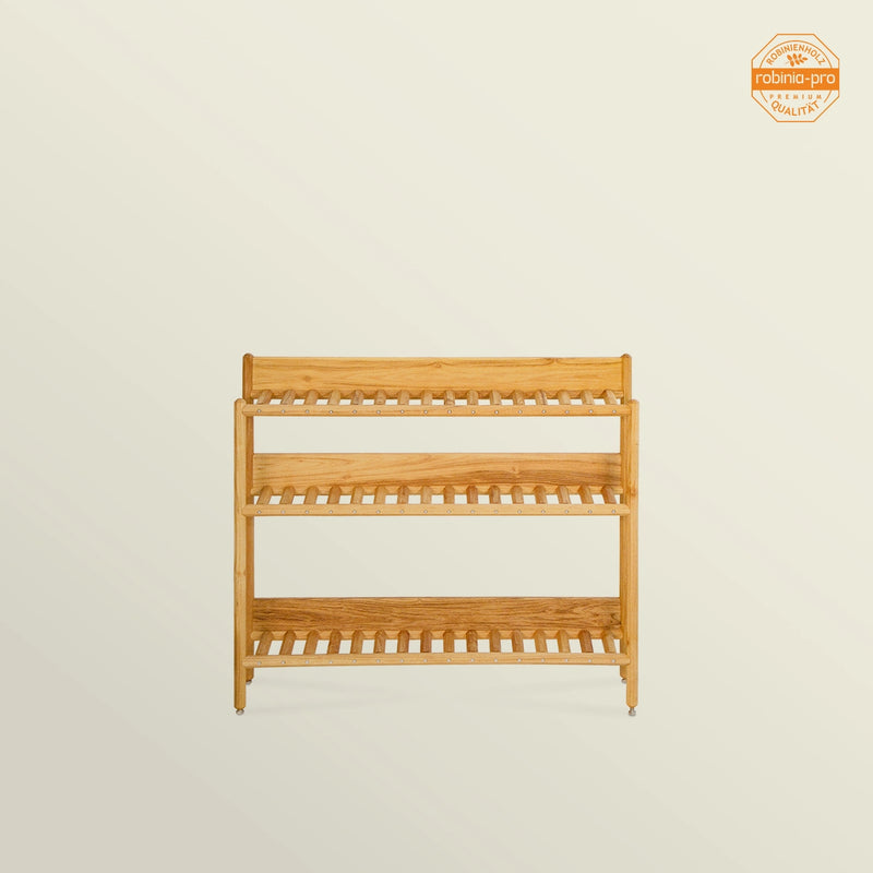 robinia-pro BLUMENREGAL klassisch aus Massivholz