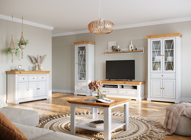 Milano Elite Kiefer Regal 150 cm – Stilvoll & Nachhaltig für Ihr Zuhause