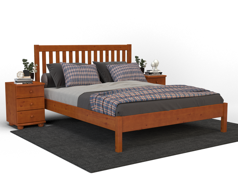 David Kieferbett Massivholz | 100% Bio-Naturholz & Umweltfreundliches Design