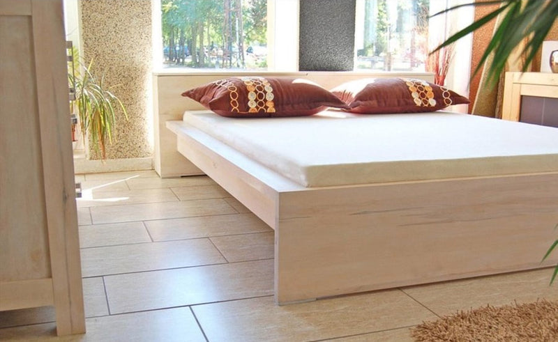 CREATO Massivholzbett mit Bettkasten – Handgefertigtes Design für Ihr Schlafzimmer